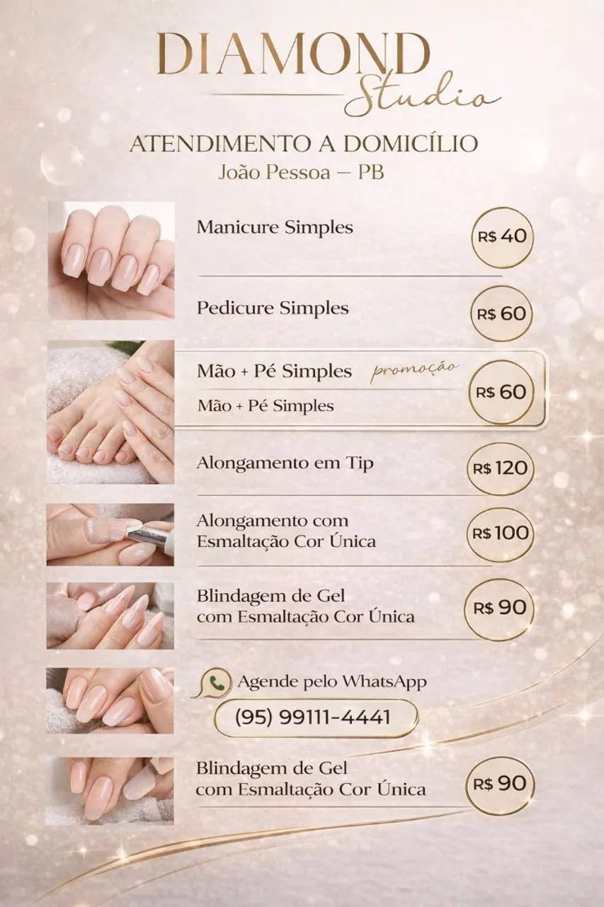 Nail designer domicílio João pessoa  - Foto 2
