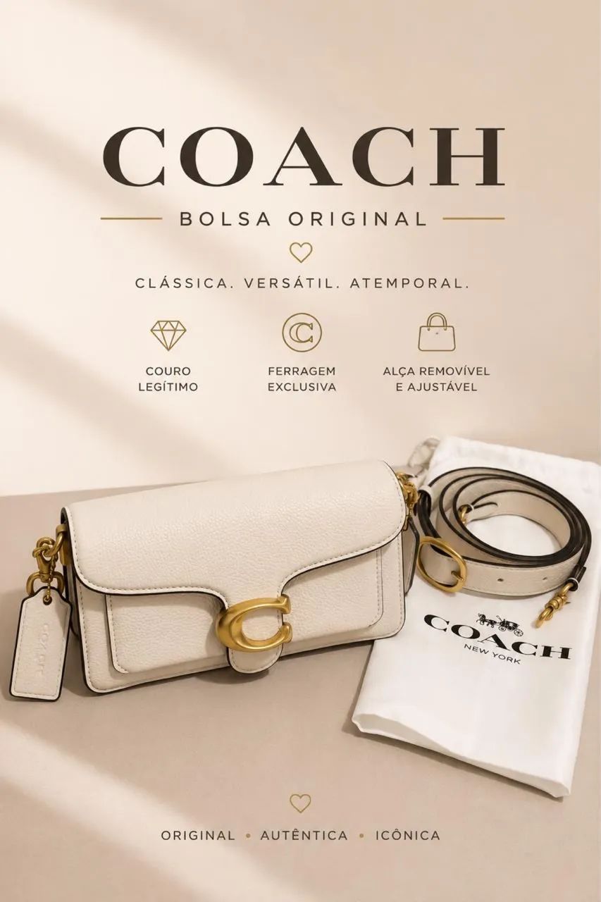 Bolsa feminina Coach - Foto 3