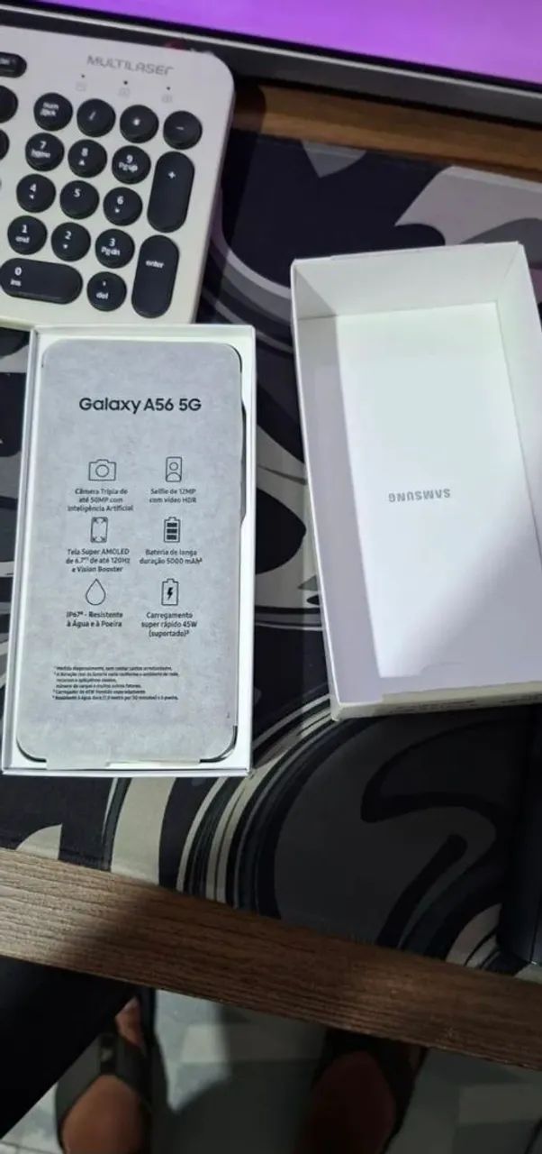 Vendo celular A56 Samsung 256g - Foto 2