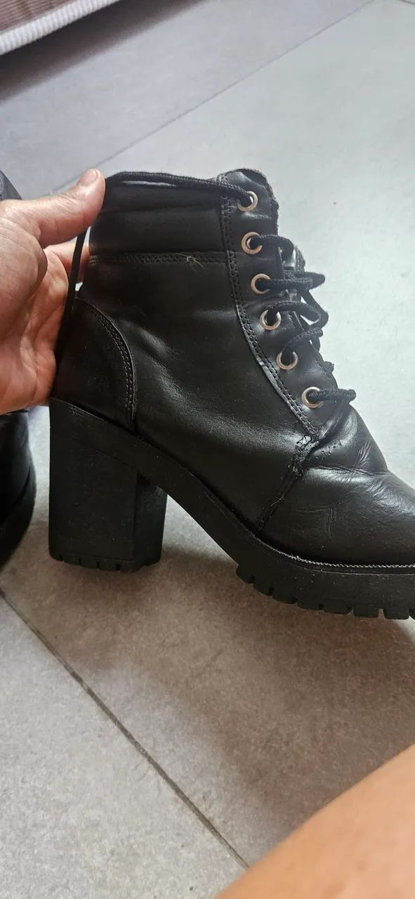 Bota couro tratorada - Foto 4