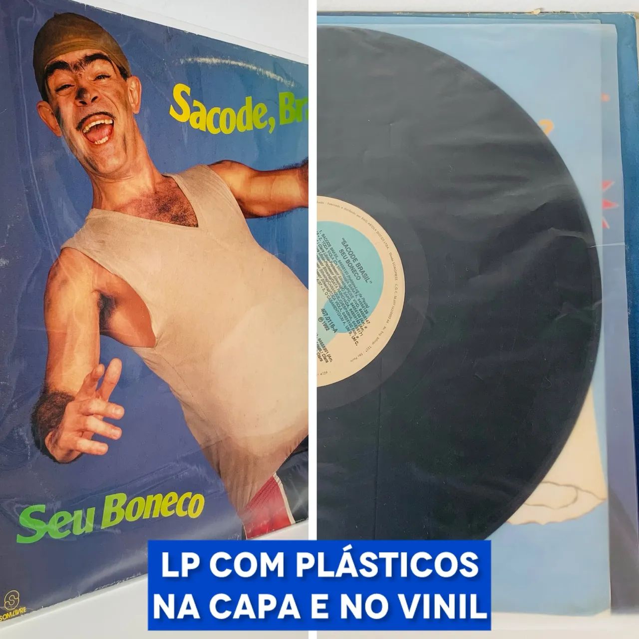 LP Seu Boneco +60cm encarte original - Escolinha - Foto 3
