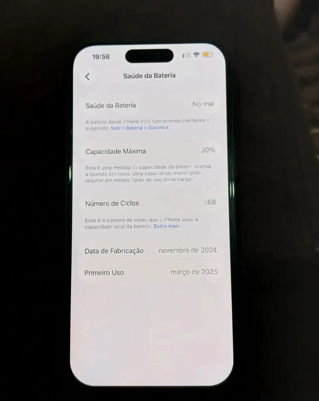 Vendo iPhone 15 256gb em ótimo estado de conservação  - Foto 4