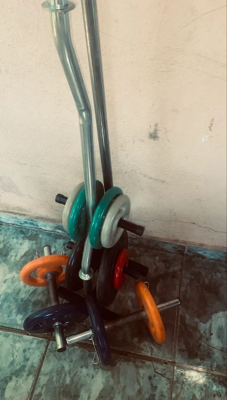 Anilhas Emborrachadas 50Kg