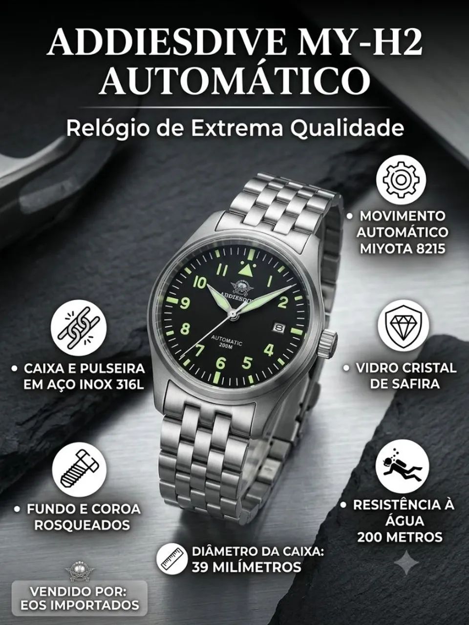 Addisdaive my-h2 automático 