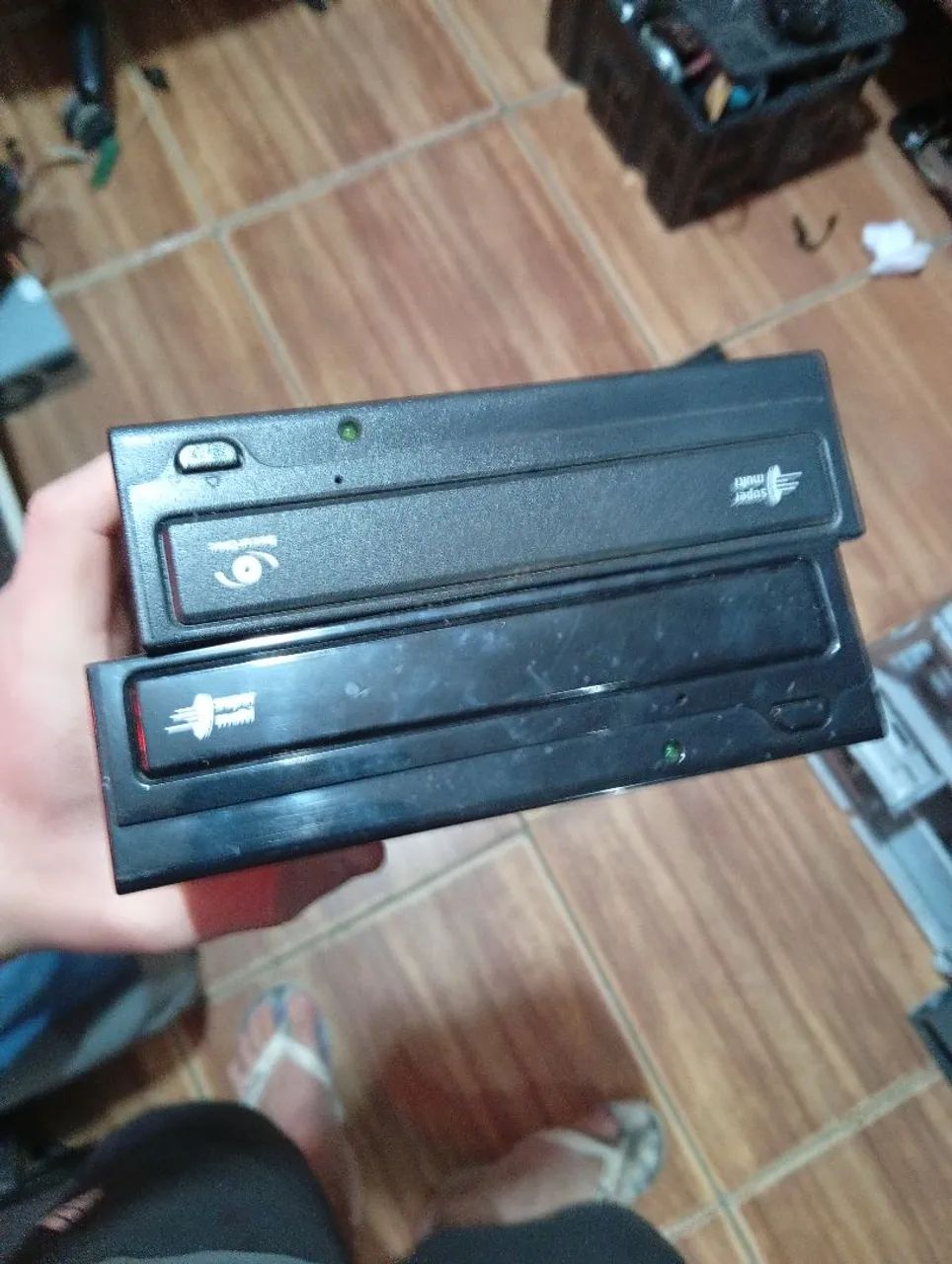 2 leitores e gravadores de cd dvd para Desktop 