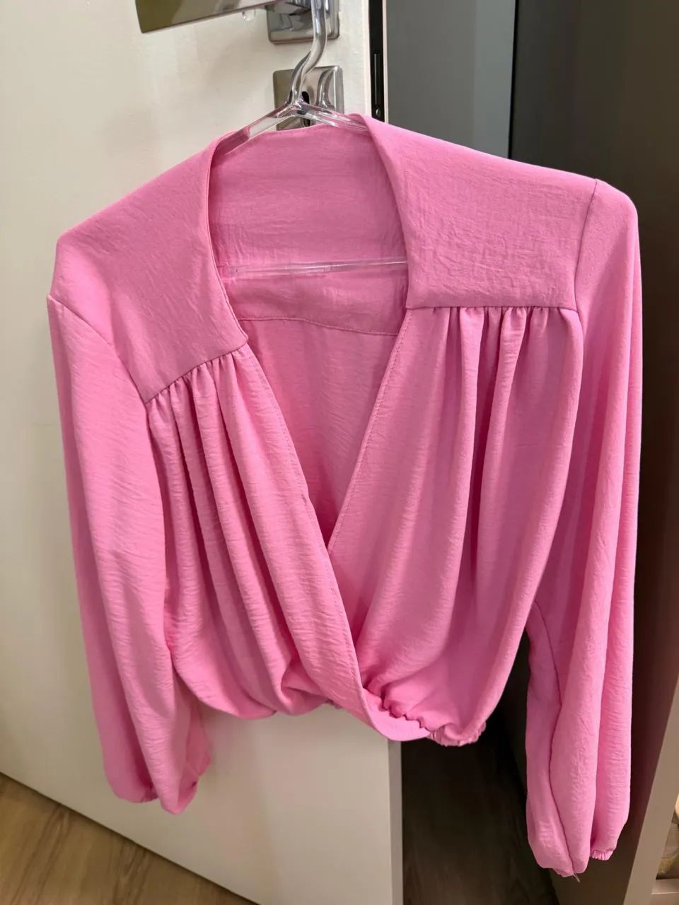 Blusa Rosa tamanho M - Foto 2