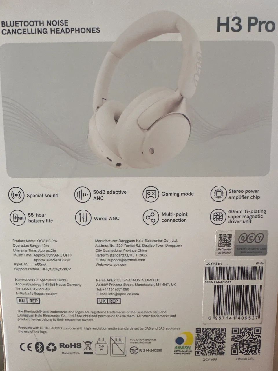 Fone Bluetooth H3 Pró - Foto 3