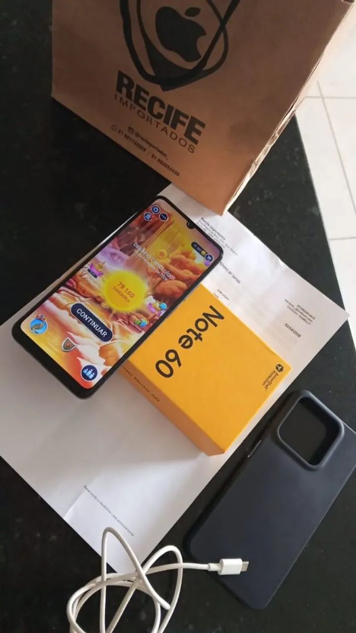 Vendo celular novo na caixa e garantia  - Foto 3