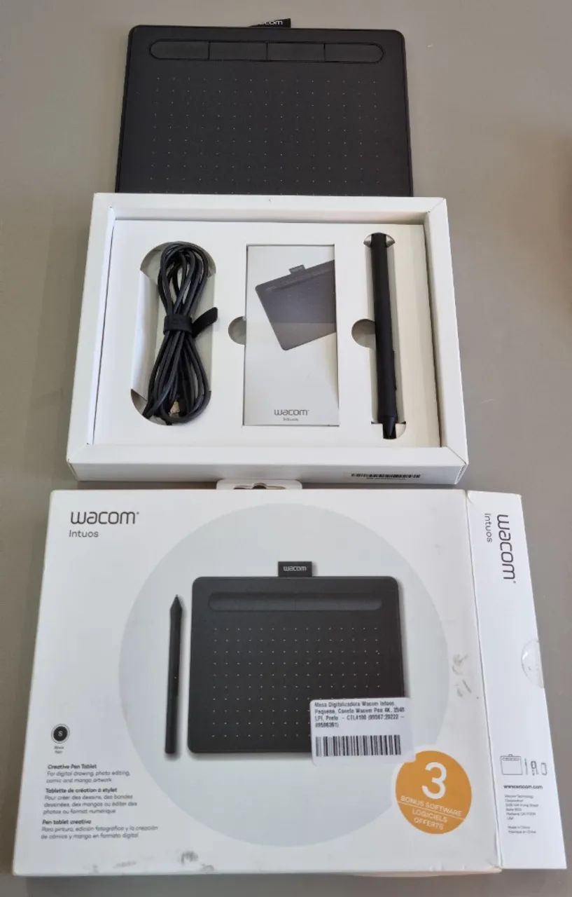 Mesa Digitalizadora Wacom Intuos CTL-4100 - Foto 3