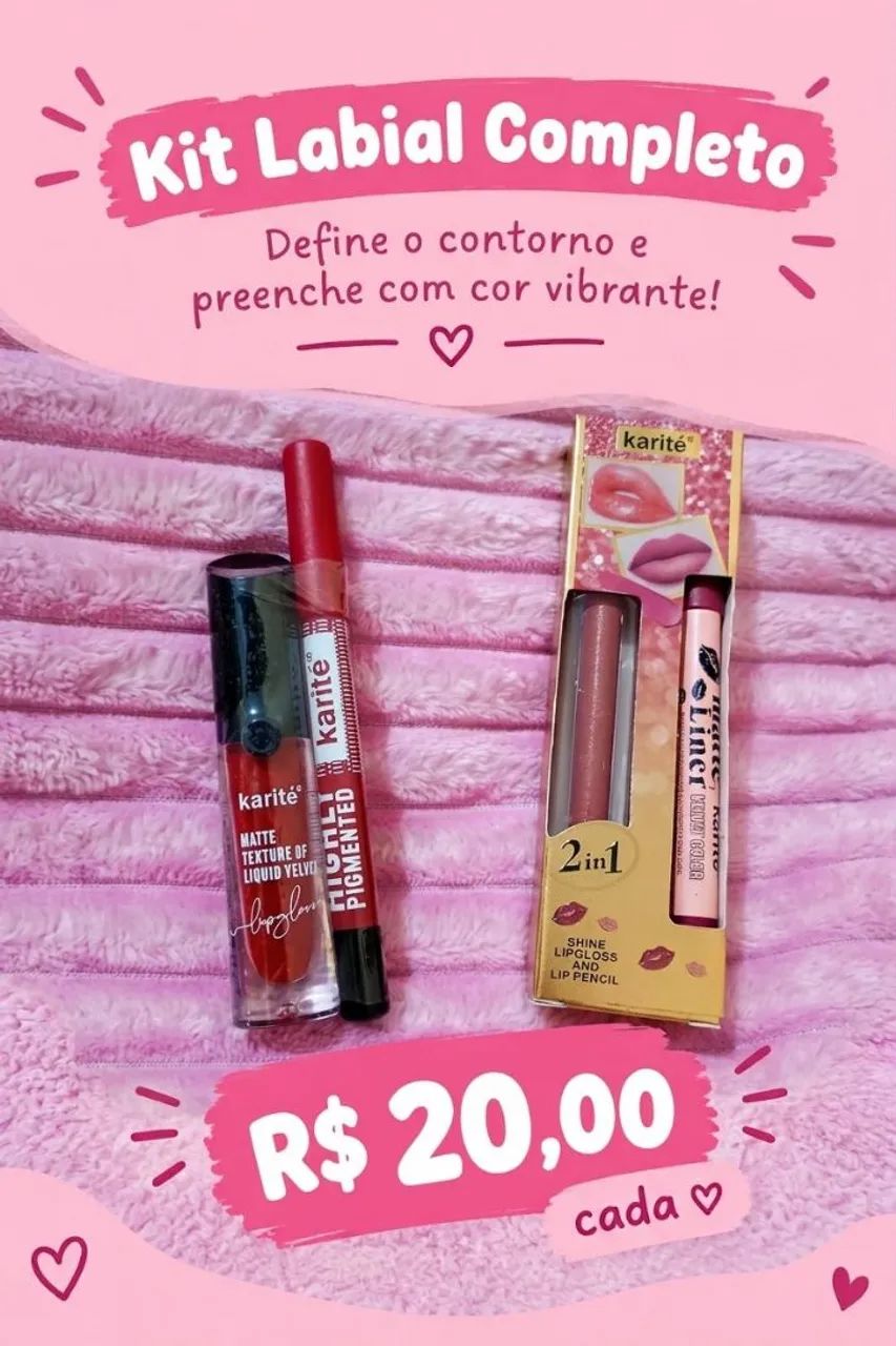 Kit pronto ou monte de kit de maquiagem  - Foto 4