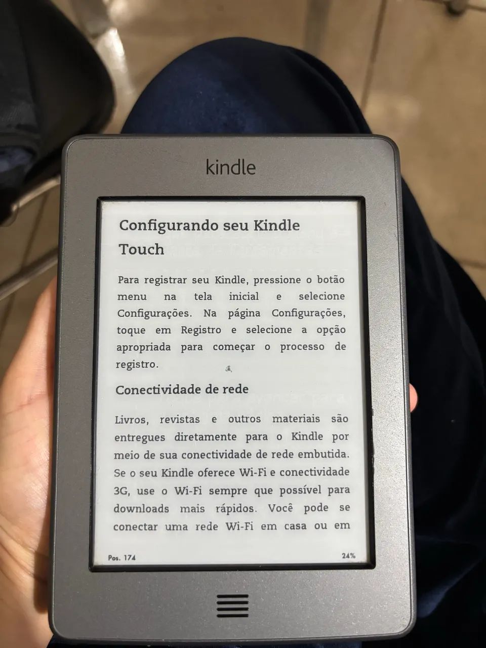 kindle touch 4ª geração  - Foto 3