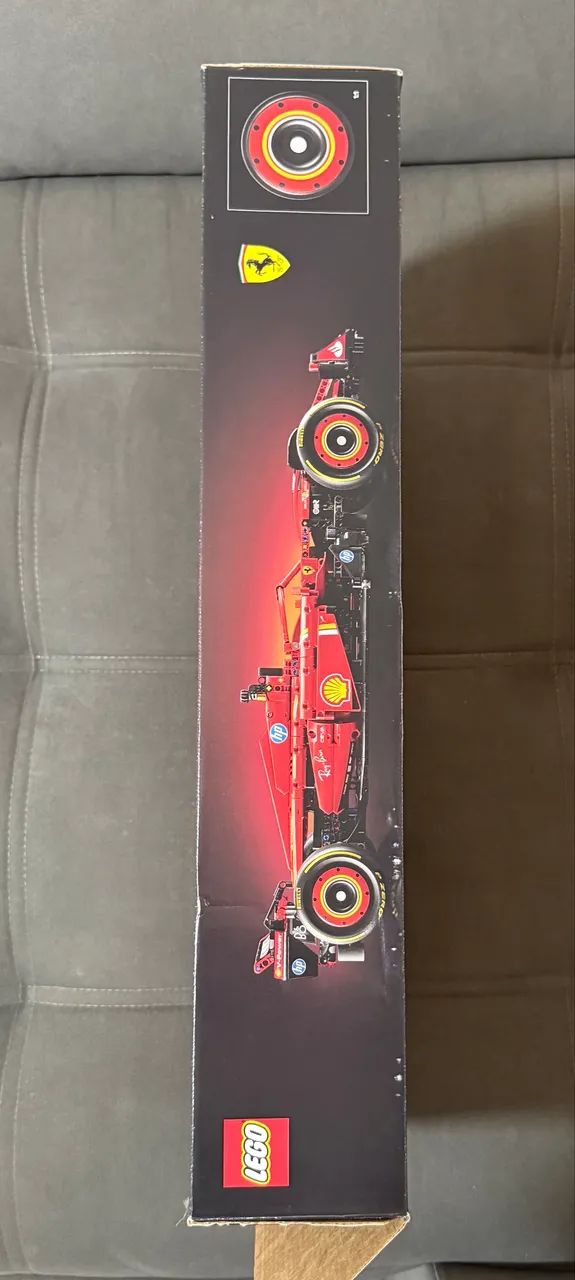 Caixa Lego Ferrari SF-24 Vazia - Foto 3