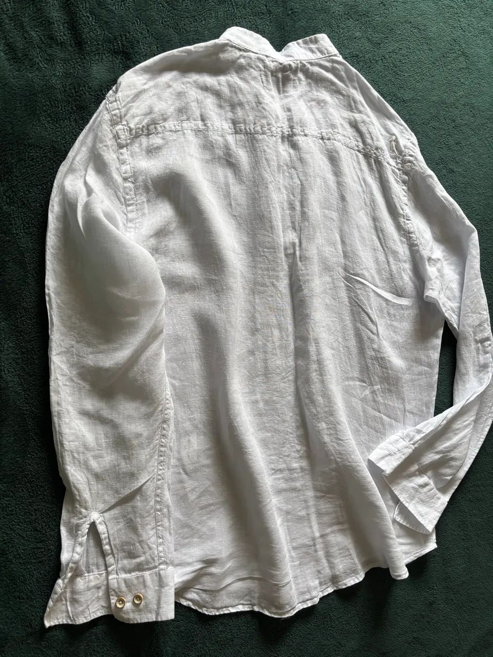 Camisa linho RESERVA NOVA TAM G - Foto 3