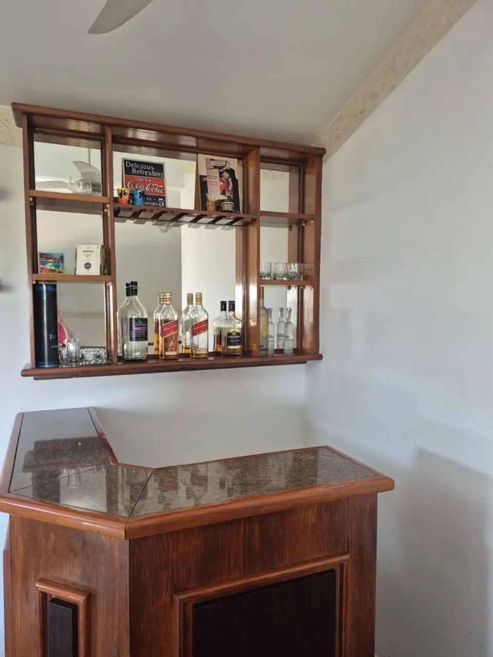 Bar 100% Madeira maciza preço desapego  - Foto 5