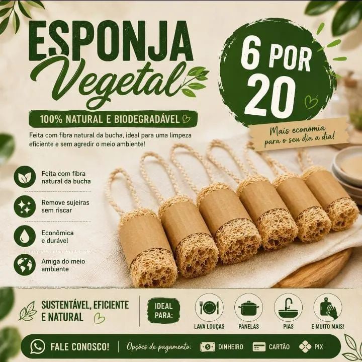 Bucha vegetal
