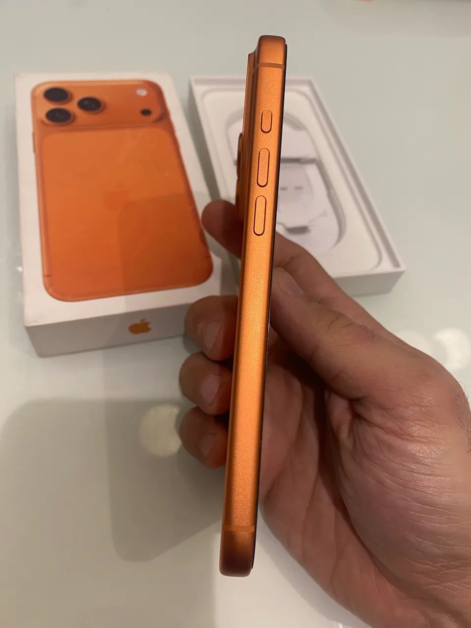 Iphone 17 Pro Max 256gb Laranja - Foto 3
