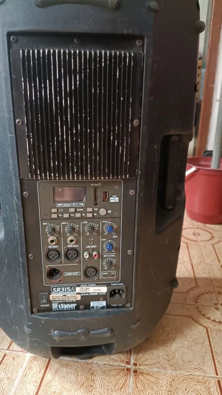 Caixa de Som Staner Sr 315 Usada  - Foto 2