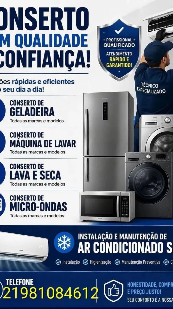 Trabalhamos com refrigeração 