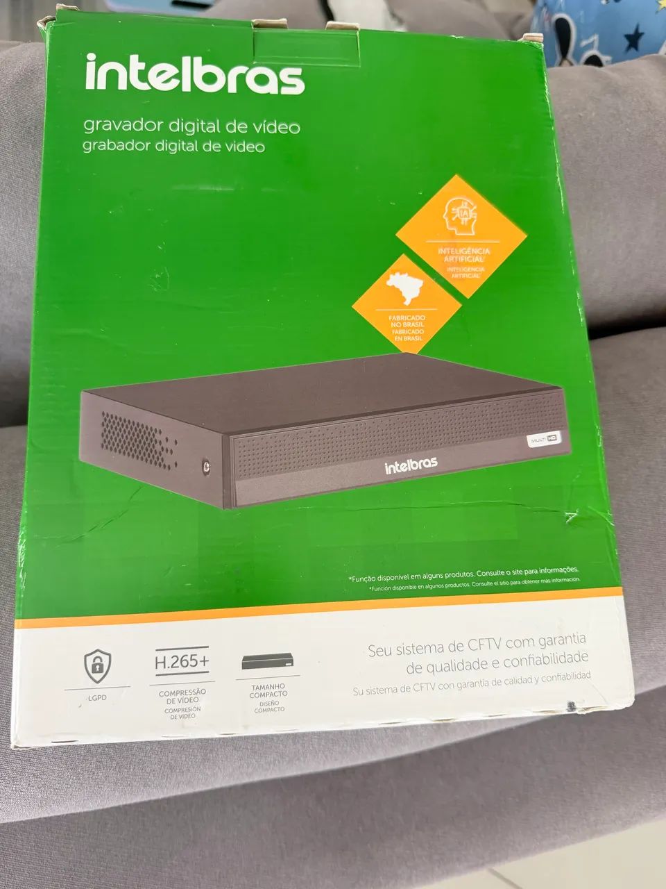DVR Intelbras 4 canais HD 1TB - Foto 2