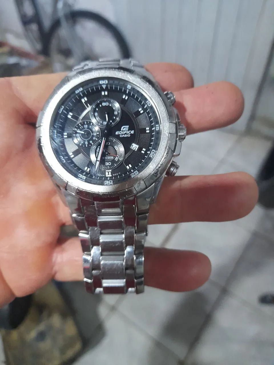 Vendo um relógio casio cronógrafo funcionando perfeitamente  - Foto 5