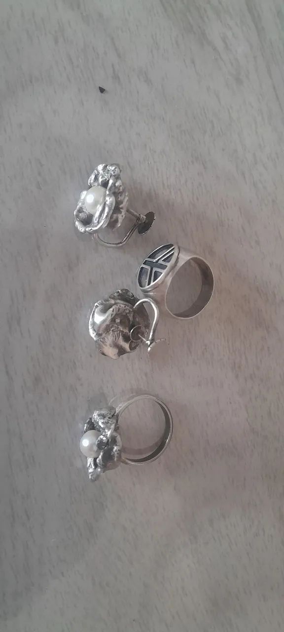Brinco antigo prata - Foto 2