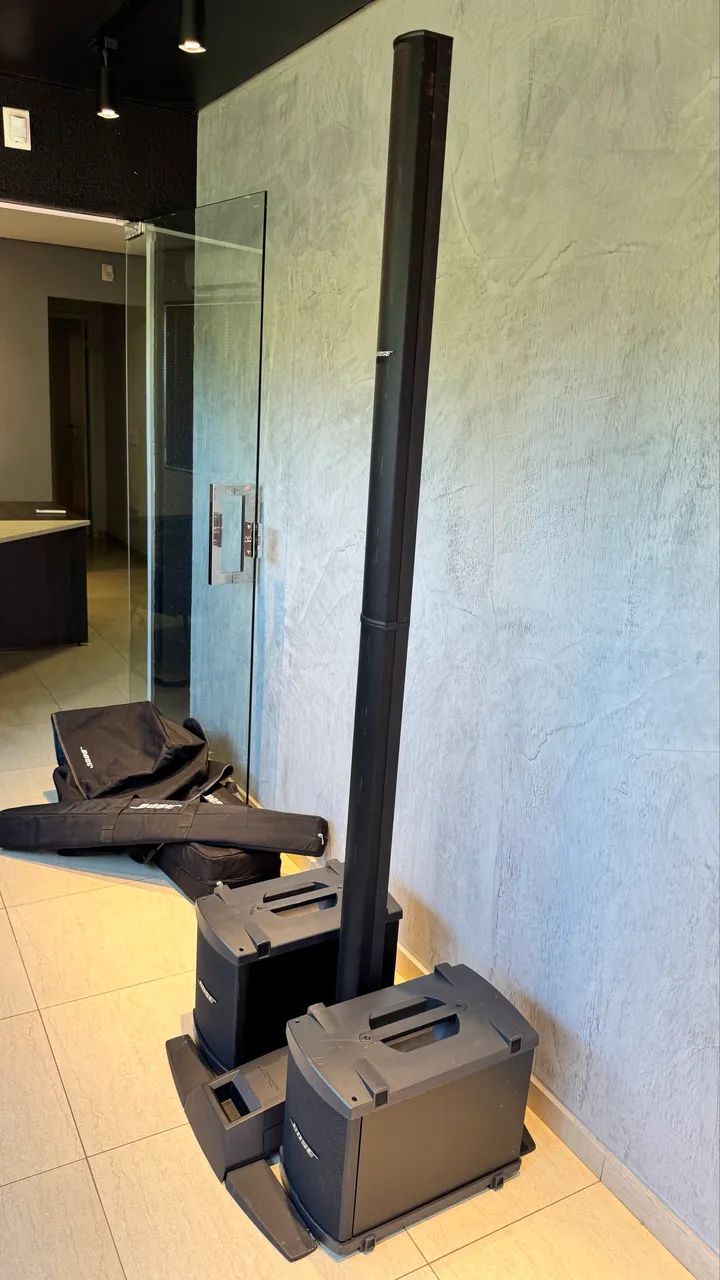 Sistema Profissional Bose L1 Model II - Completo com 2 Graves B1 e Bags Originais