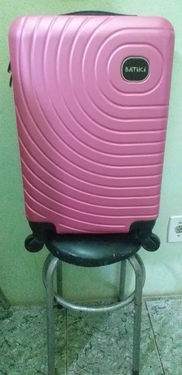 Mala para viagem com rodinhas 