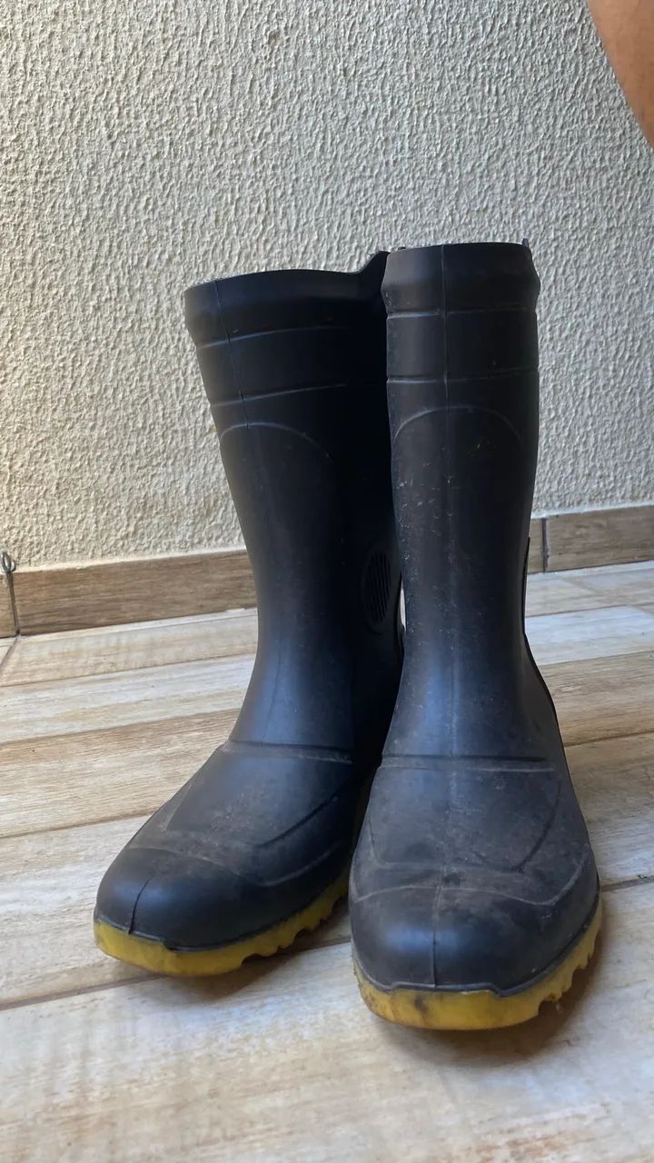 Bota de chuva motoqueiro | Número 40 - Foto 3
