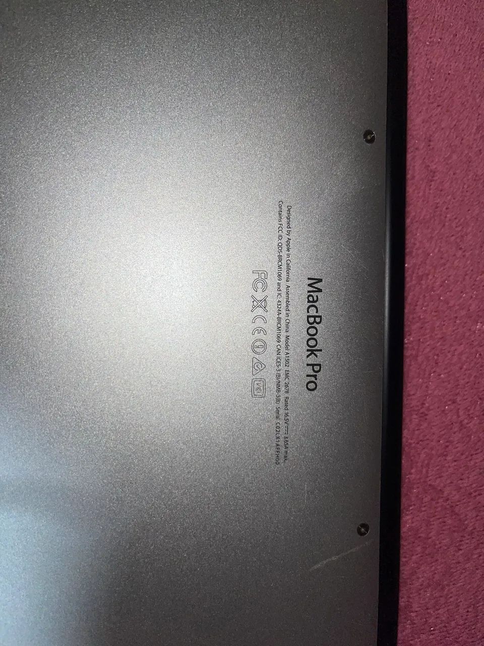 MacBook Pro 13インチ Late2013 i5 8GB 256GB MacBook Pro 2013 Usado 13