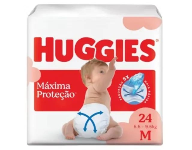 Fralda HUGGIES 24 M