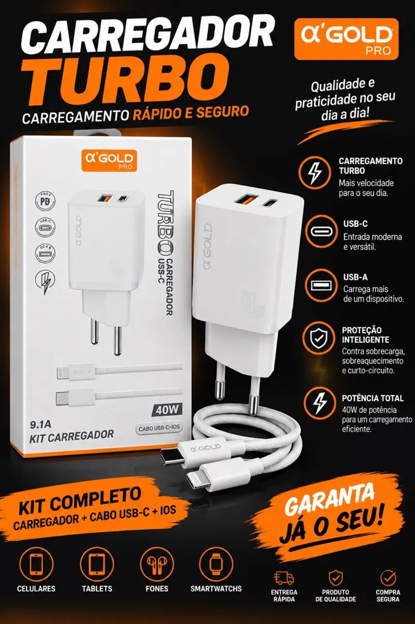 Carregador Iphone 