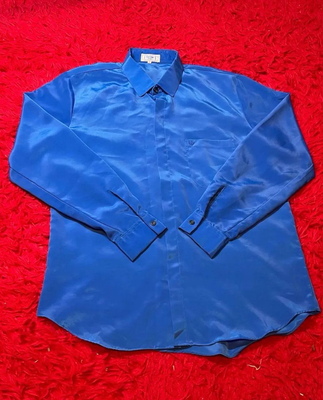 camisa dior de seda anos 90 - Foto 2