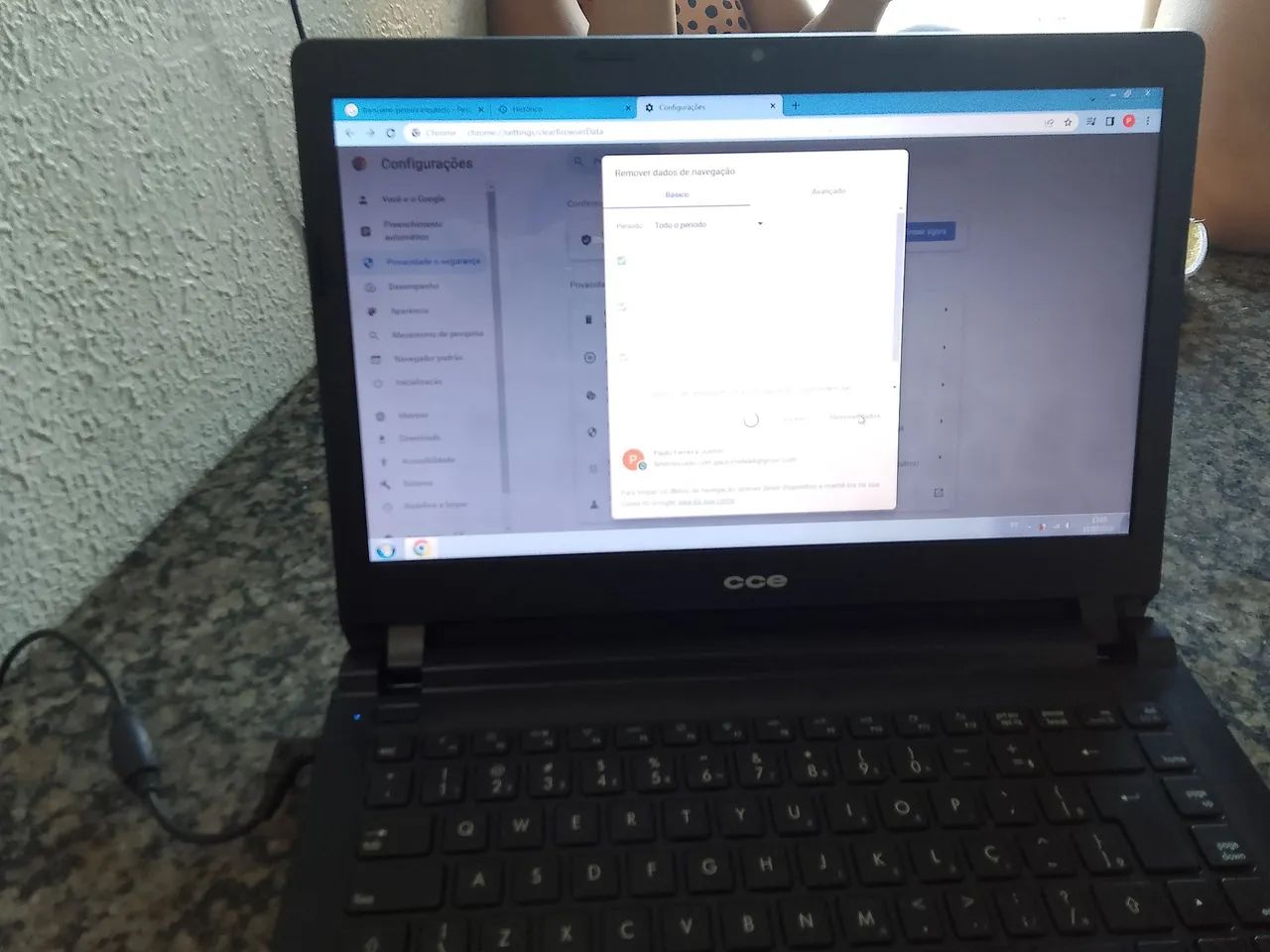 Notebook Acelerion CCE Bateria Viciada  - Foto 5