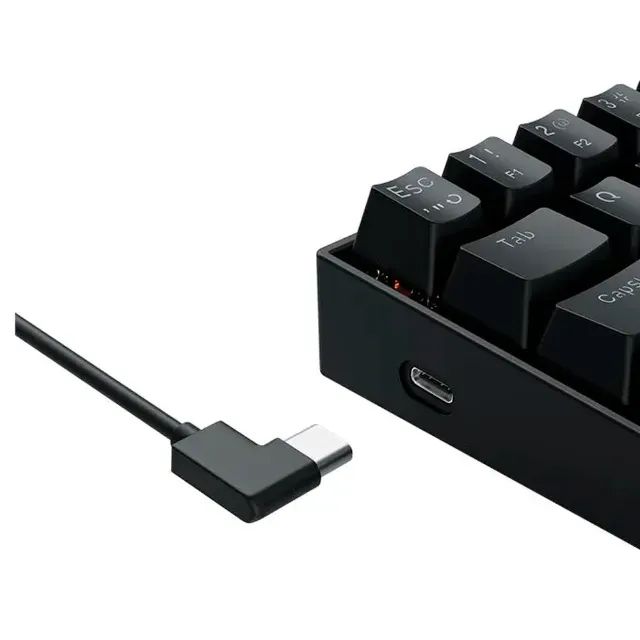 Teclado Redragon Fizz Mecânico Rainbow Switch Blue  - Foto 2