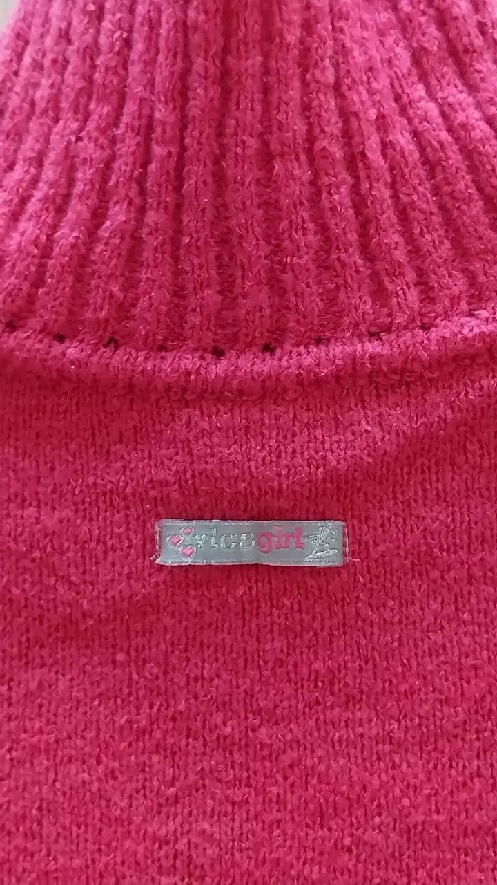 Blusa de lã rosa - Foto 4