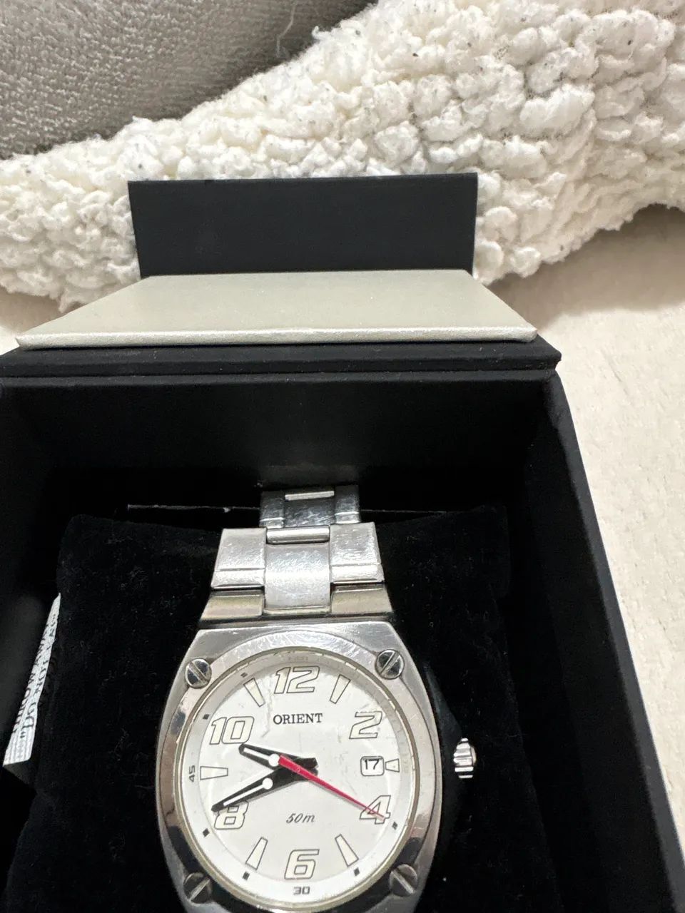 Relógio Orient branco 