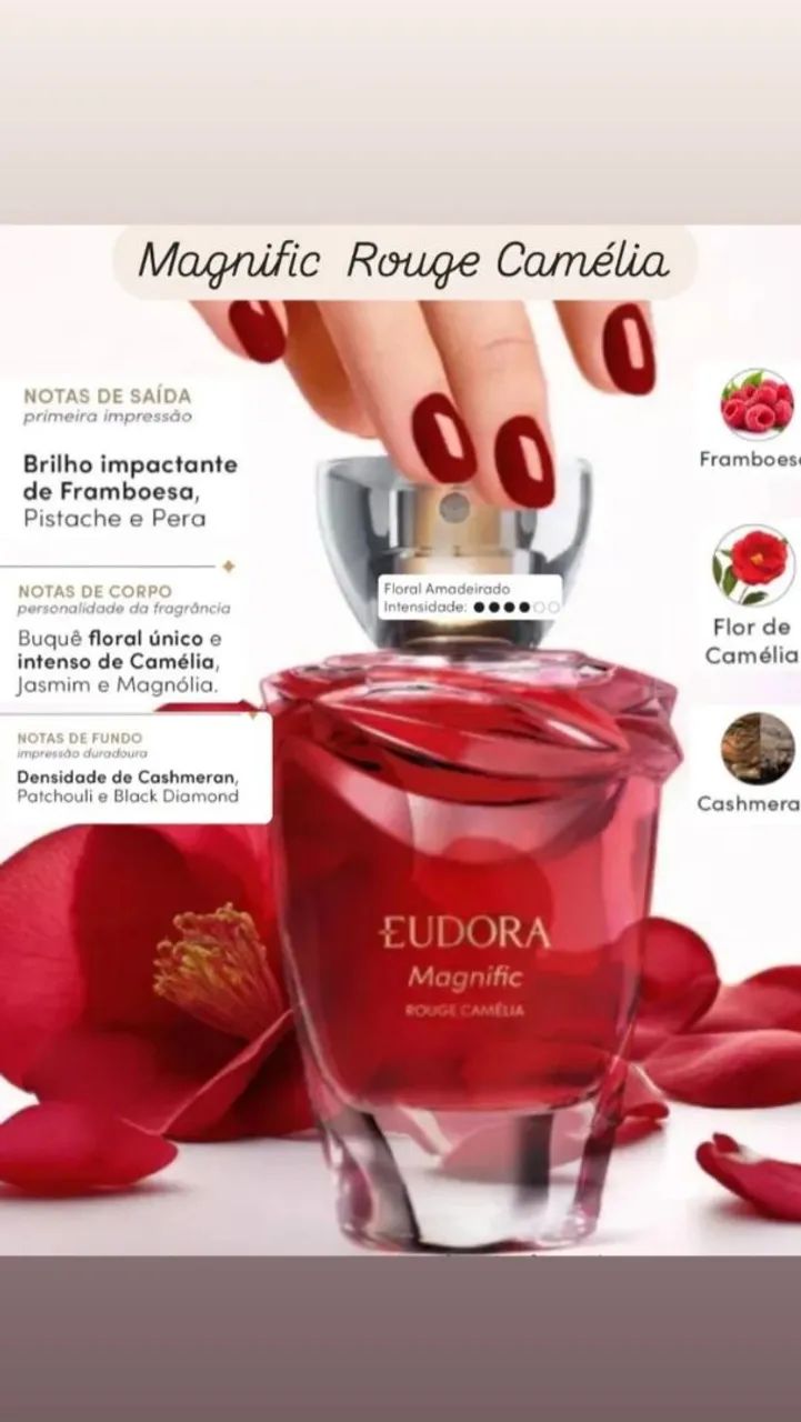 PERFUME MAGNIFIC ROUGE CAMELIA EUDORA