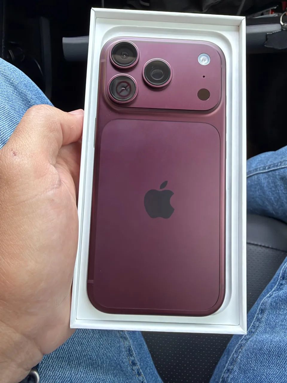 18 Pro bordô 256GB 