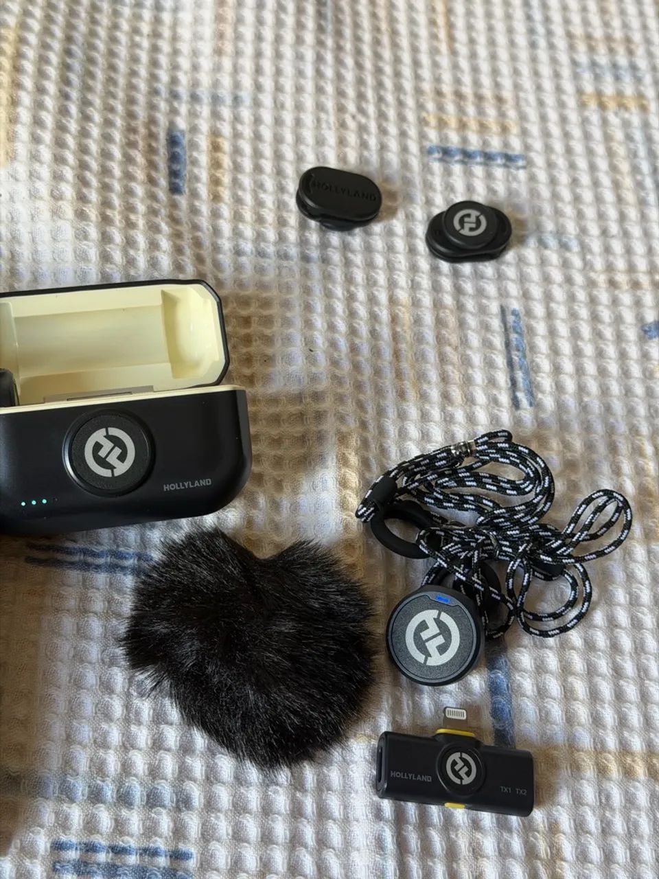 Microfone Hollyland lark M2 - ENTRADA LIGHTNING - Foto 4