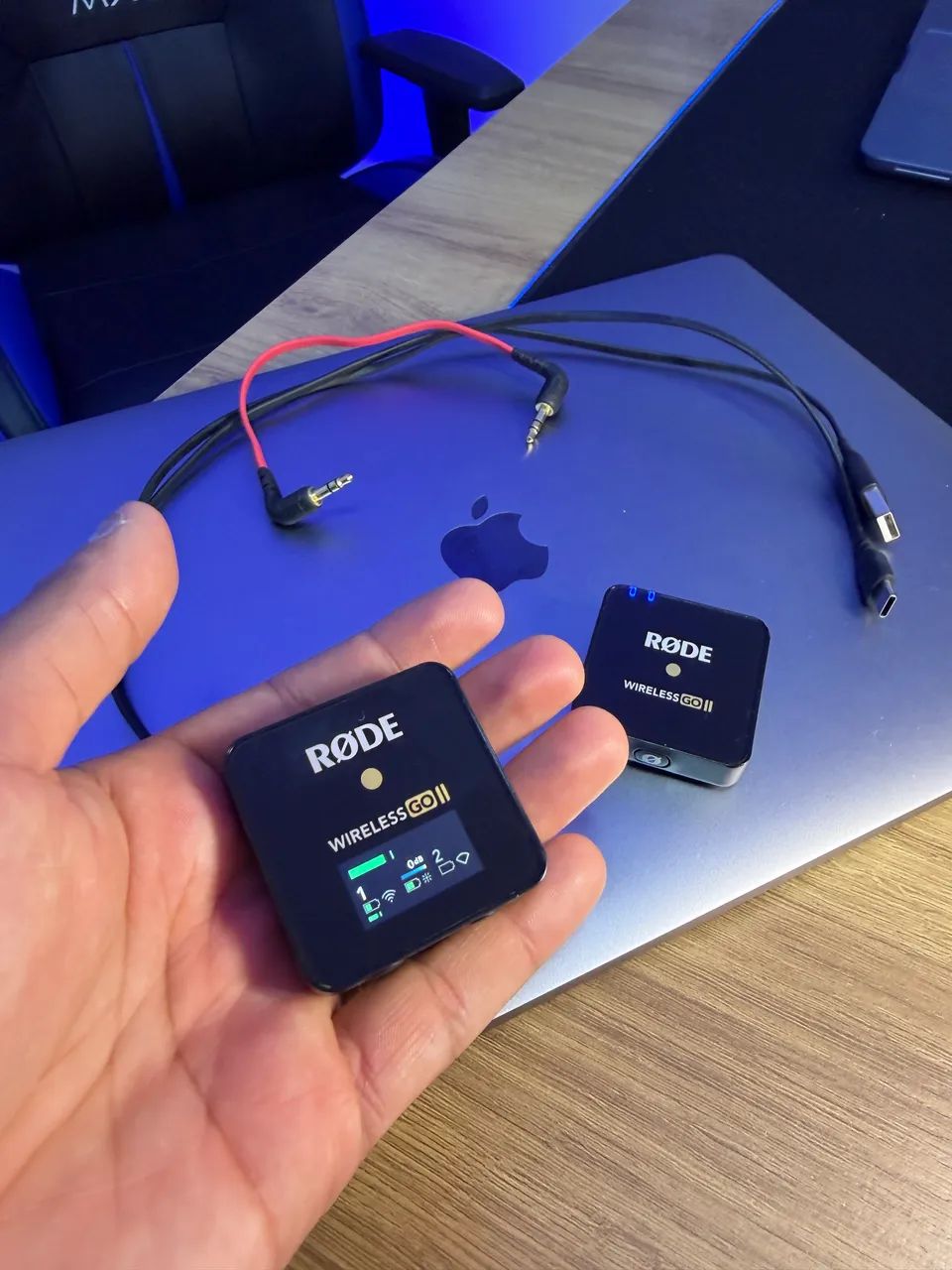Microfone Sem Fio RØDE Wireless GO II -  NOVO - Foto 2