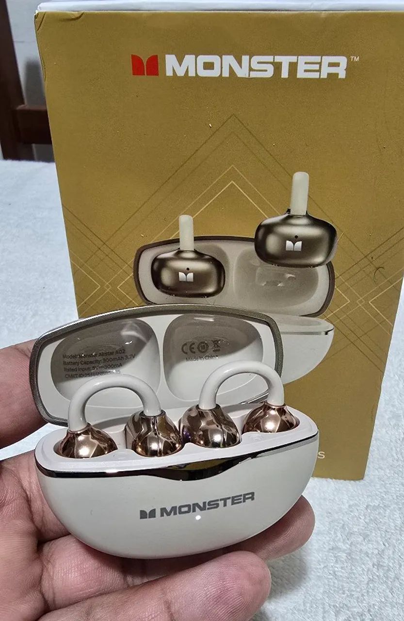 Fone de ouvido Bluetooth da Monster Airmars A02 original  - Foto 2