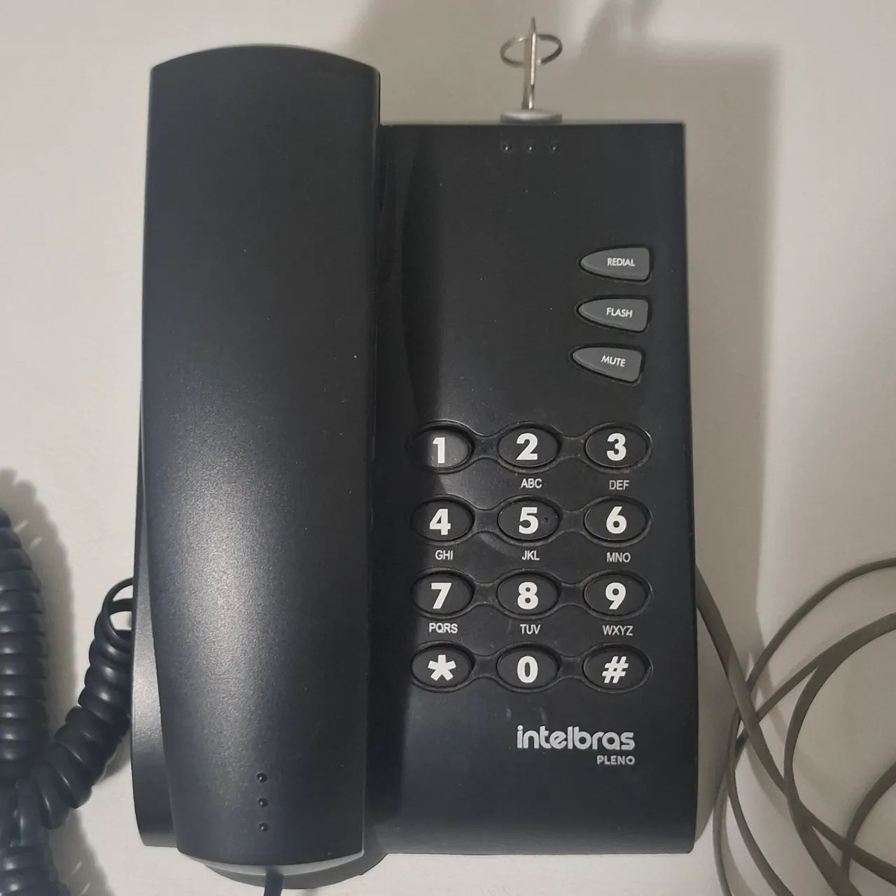 Telefone com fio Intelbras Pleno com chave - Foto 2
