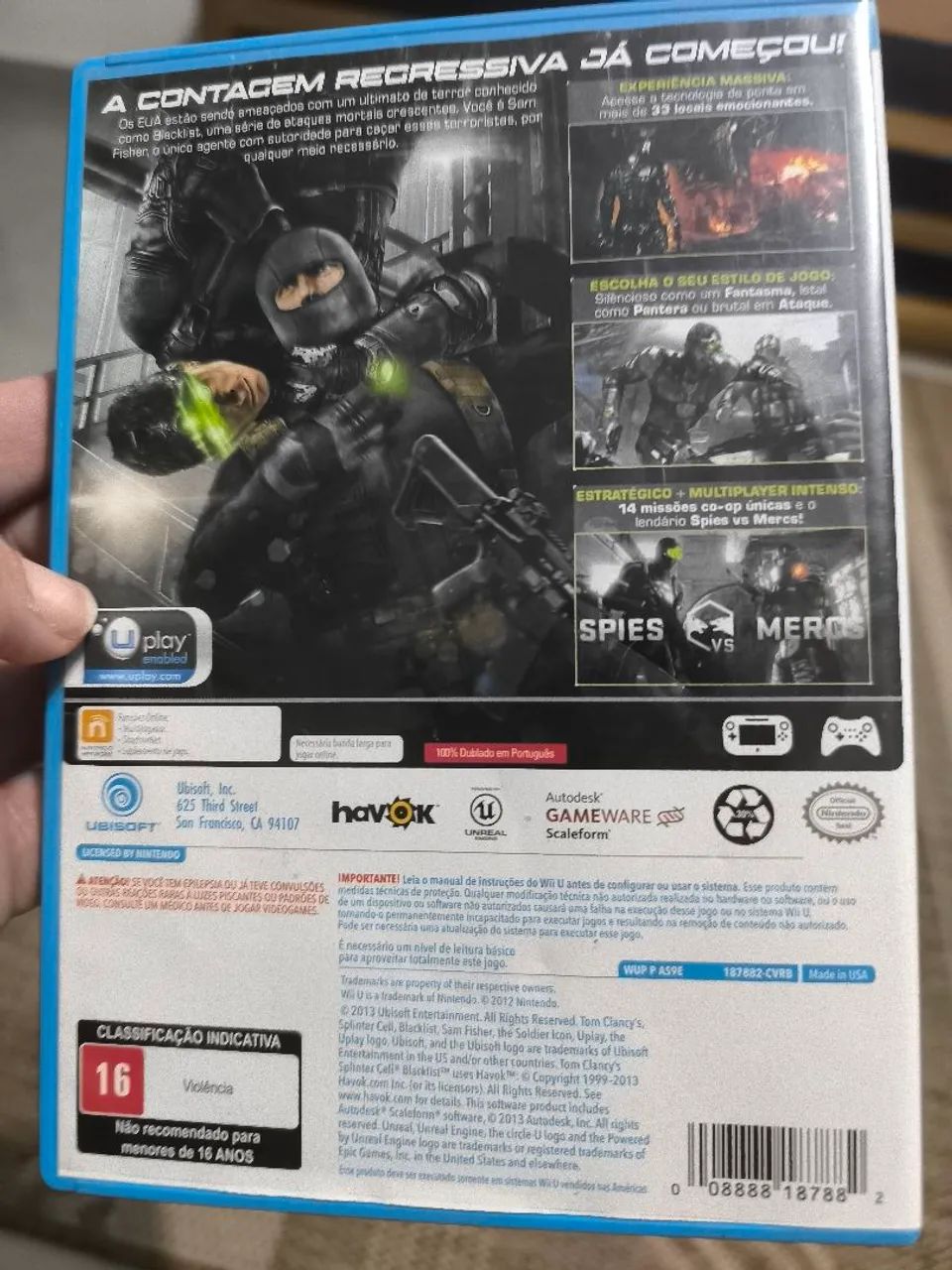 Splinter cell blacklist WII U - Foto 3