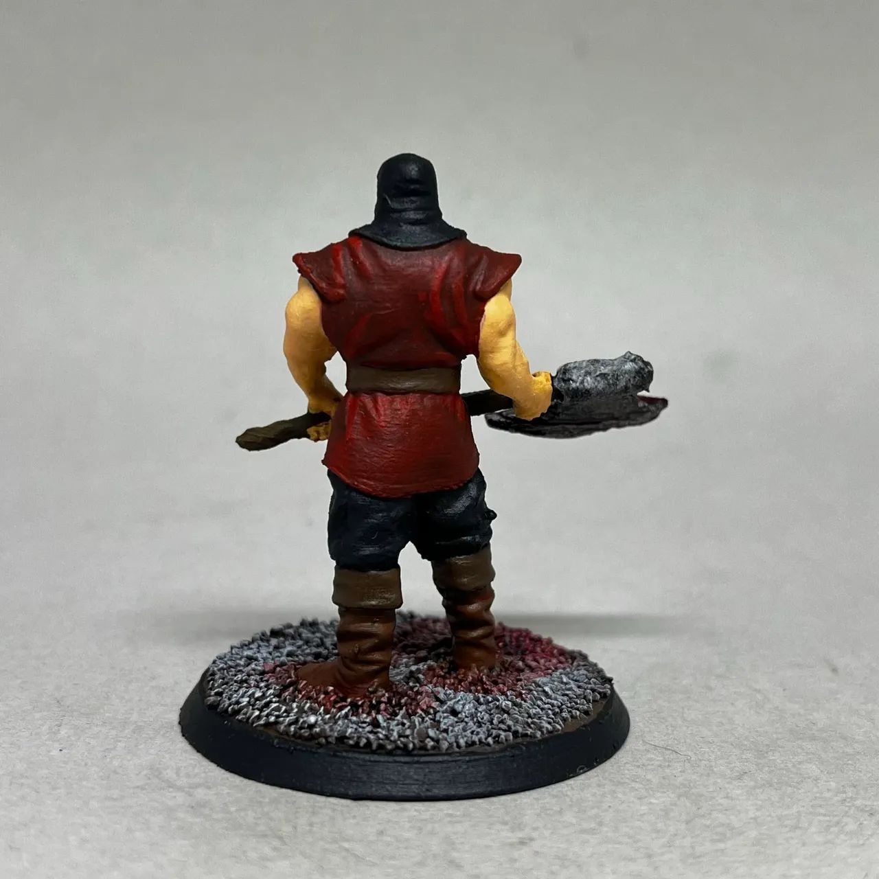 Miniatura Carrasco Medieval RPG de Mesa D&D Impressão 3D - Foto 3