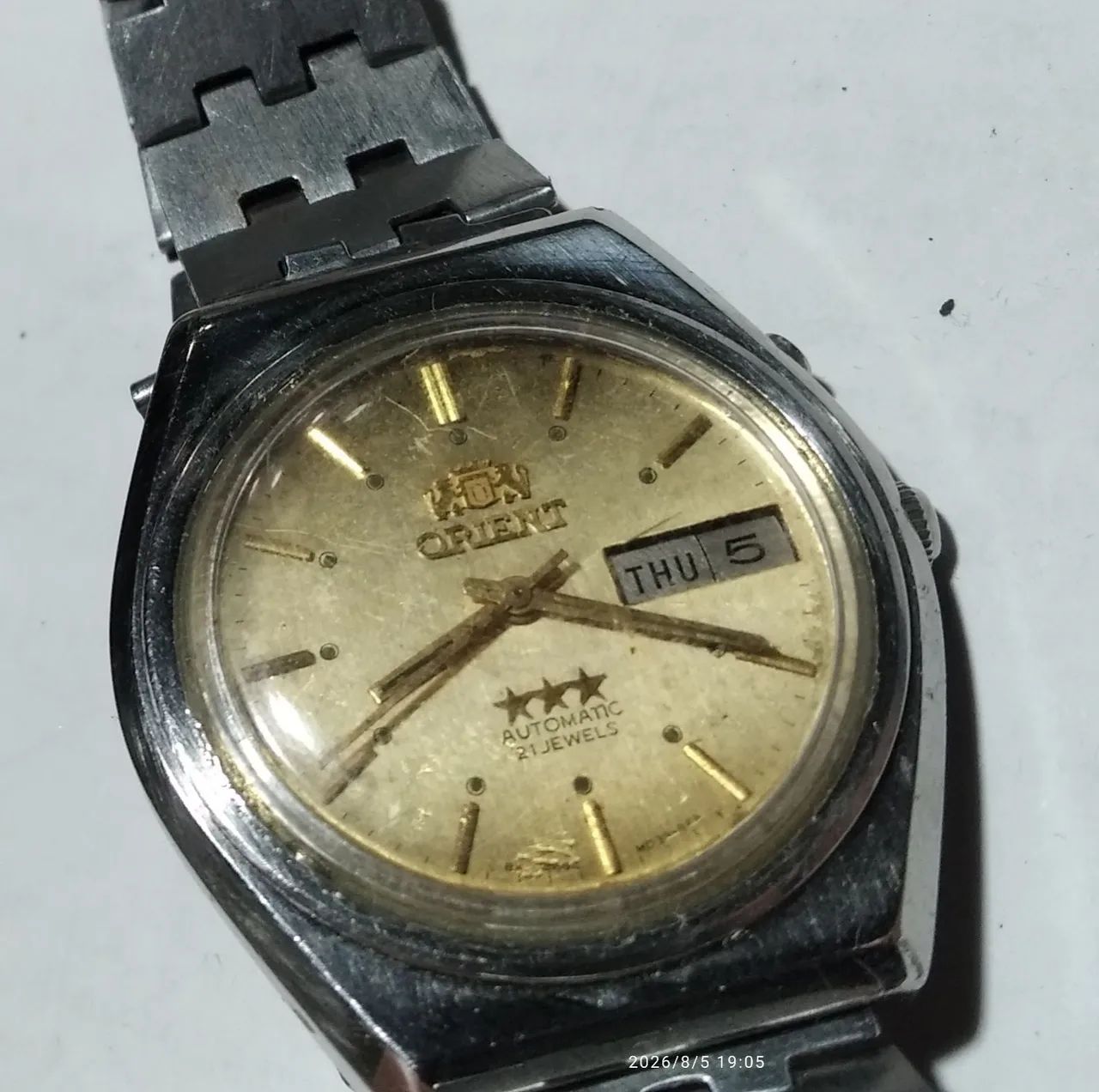 orient automatico marrom