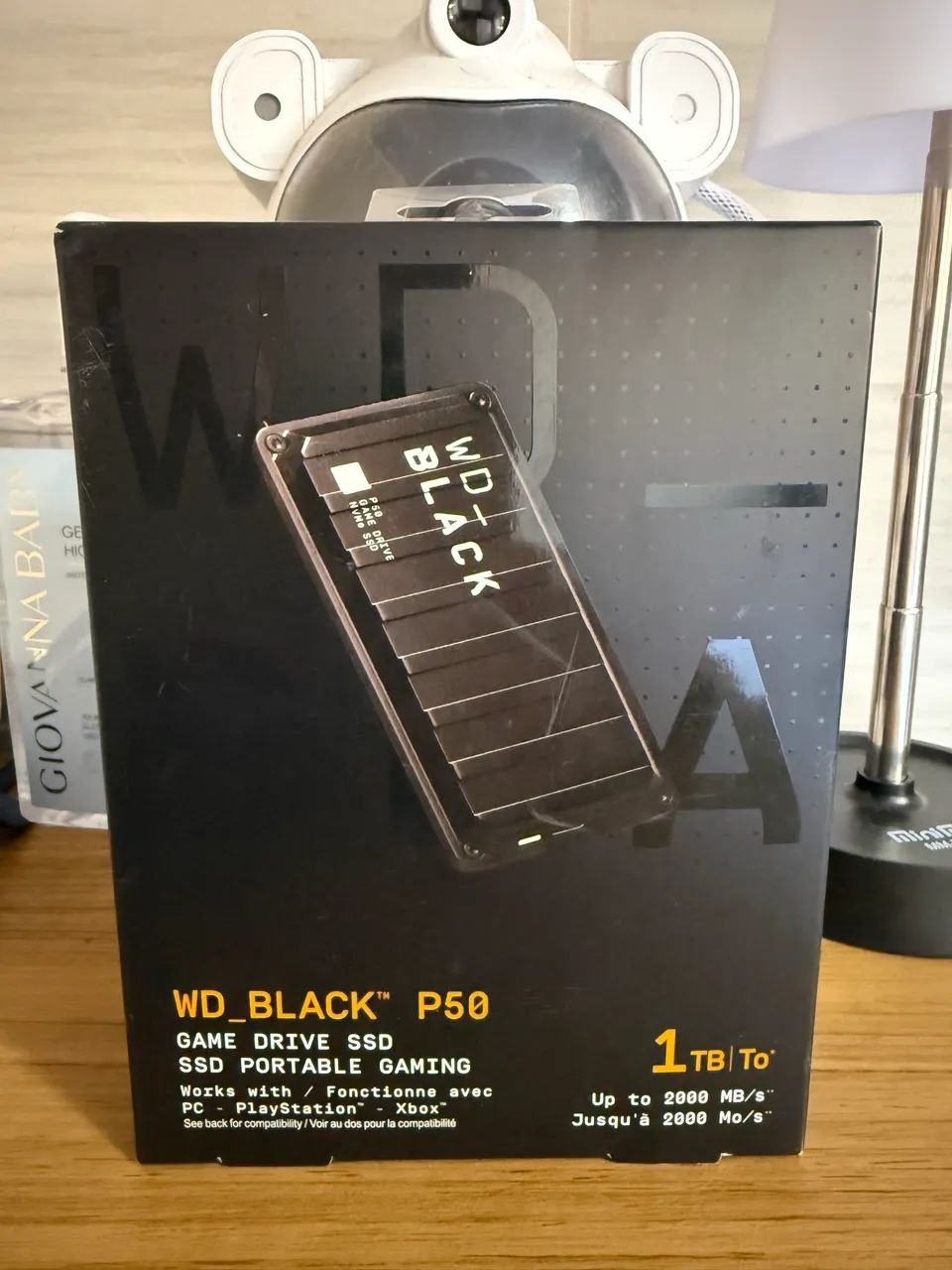 SSD EXTERNO WD BLACK P50 1TERA