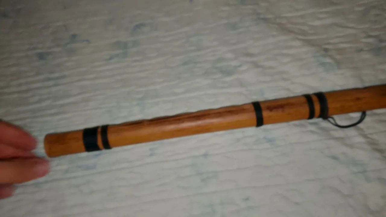 Flauta de Bambu Artesanal - Foto 3