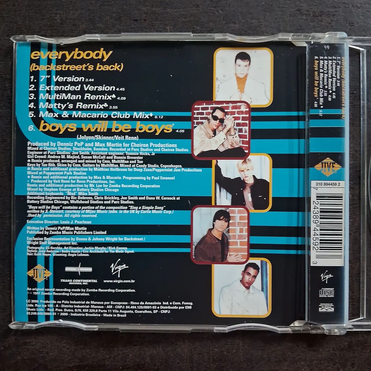 CD's Backstreet Boys SINGLES  - Foto 4