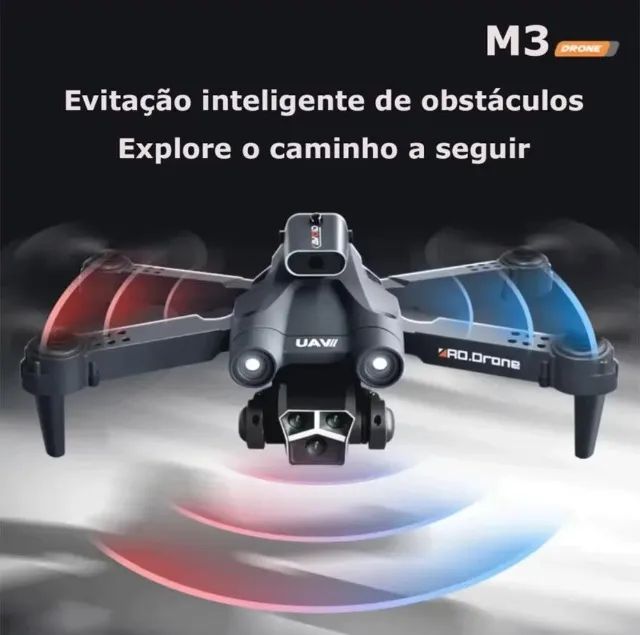 DLI DRONE M3 QUADCOPTER DOBRÁVEL - Foto 3
