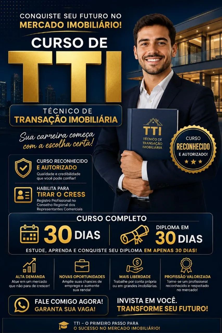 Vire um corretor de imóveis